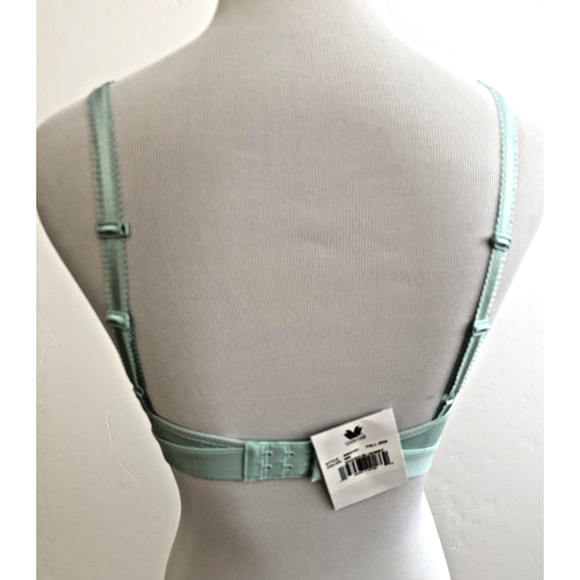 Wacoal Embrace Lace Soft Cup Wireless Bra 34 Eggshell Blue Brit - Picture 5 of 9